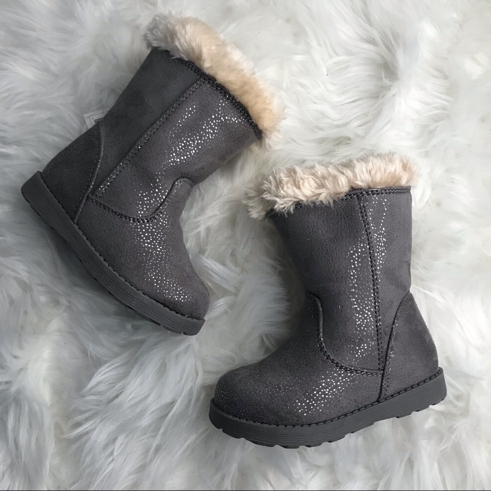 Cat & Jack Karley Faux Shearling Boot